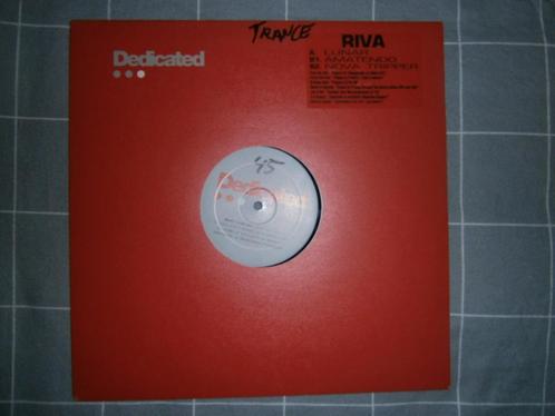 Riva - Lunar. 2006. Dedicated - DED022. Electro Tech Trance, Cd's en Dvd's, Vinyl | Dance en House, Gebruikt, Techno of Trance