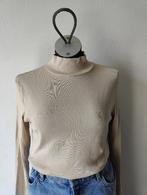 Beige basic truitje met korte col – maat L – H&M, H&M, Verzenden, Beige, Maat 42/44 (L)