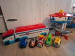 Paw patroller + uitkijktoren en 5 auto's, Kinderen en Baby's, Ophalen of Verzenden, Gebruikt