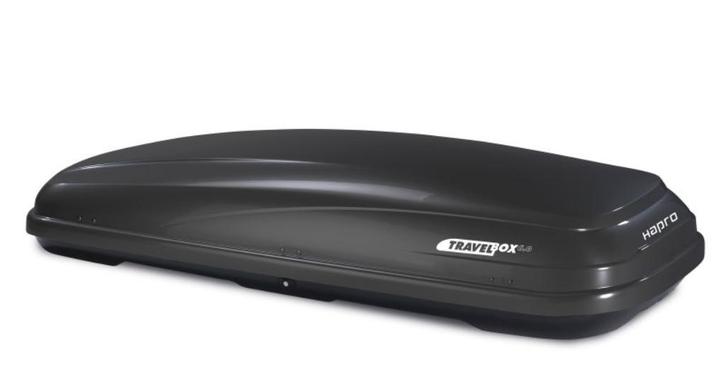 Te huur: Hapro Travelbox 6.0 (550 liter) dakkoffer, Auto diversen, Dakkoffers, Zo goed als nieuw, Ophalen