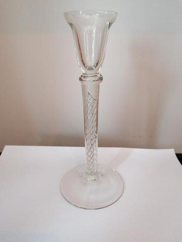 Antiek Kristal Slingerglas - 21cm - Puntgaaf beschikbaar voor biedingen