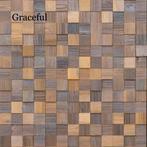Cubetti wandbekleding van houtmozaieken, Doe-het-zelf en Verbouw, Hout en Planken, Ophalen, Minder dan 25 mm, Nieuw, Plank