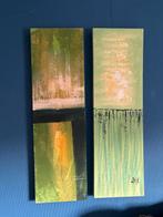 Abstracte Schilderijen - Set van 2, Antiek en Kunst, Kunst | Schilderijen | Klassiek, Ophalen