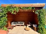 Mooie douglas houten overkapping 400x300, Tuin en Terras, Overkappingen, Ophalen, Zo goed als nieuw, Veranda