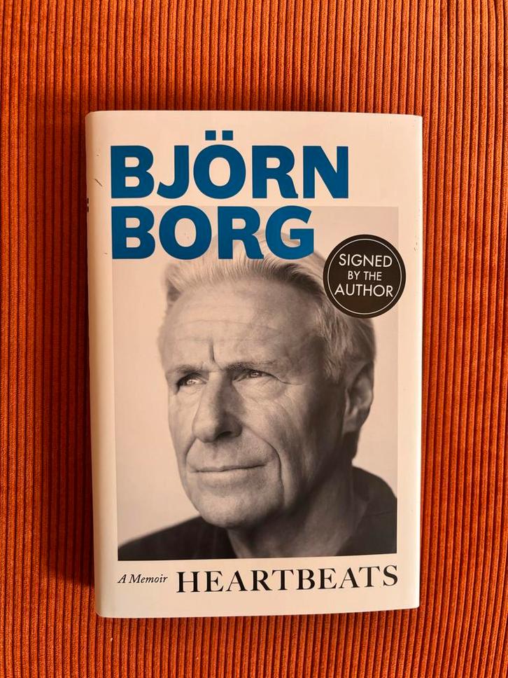 Björn Borg - Heartbeats (gesigneerd), Boeken, Biografieën, Nieuw, Sport, Ophalen of Verzenden