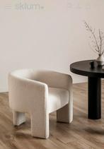 Teddy Fauteuil + Poef van Sklum, Ophalen, Minder dan 75 cm, Zo goed als nieuw, 50 tot 75 cm