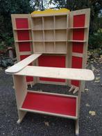 Kinder winkeltje speelwinkel en theater/ poppenkast van hout, Kinderen en Baby's, Speelgoed | Houten speelgoed, Ophalen, Zo goed als nieuw