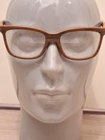 Dolpi houten vintage bril montuur, Overige merken, Bruin, Ophalen of Verzenden, Zo goed als nieuw