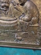 haardscherm antiek frans of belgisch gestempeld messing, Ophalen of Verzenden, 'T Olde Gre-j, Info@toldegrej.nl, Endepoelstraat 20f Didam