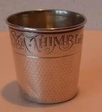 Zilveren Grote Vingerhoed, Antiek en Kunst, Antiek | Goud en Zilver, Verzenden