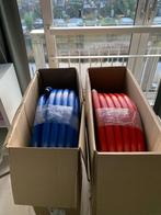 Tecelogo 25mm Geïsoleerde Buis - 50m Blauw & 50m Rood, Ophalen, Overige materialen, 6 meter of meer, Nieuw