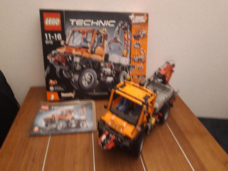 Technic Lego 8110 Mercedes-Benz Unimog, Kinderen en Baby's, Speelgoed | Duplo en Lego, Zo goed als nieuw, Lego, Complete set, Ophalen of Verzenden