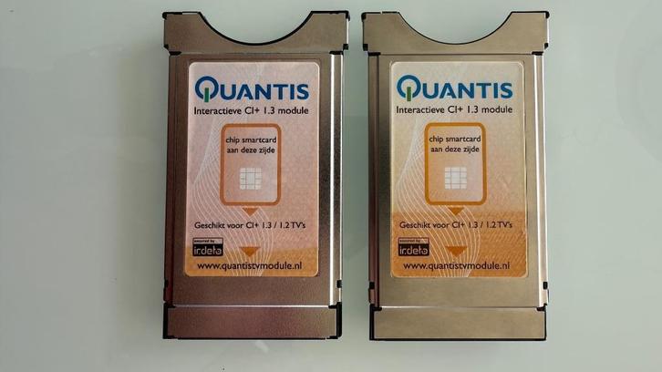 Ziggo Quantis CI+ 1.3 / 1.2 Module – nog 1 beschikbaar, Audio, Tv en Foto, Televisie-accessoires, Zo goed als nieuw, Ophalen of Verzenden