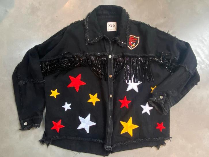 Oeteldonk jas on zwart denim, Kleding | Dames, Carnavalskleding en Feestkleding, Nieuw, Carnaval, Ophalen of Verzenden