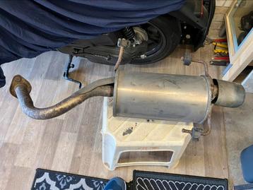 Micra K11 Uitlaatdemper Origineel zo goed als nieuw  beschikbaar voor biedingen
