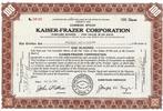 Kaiser Frazer Corporation stock 1945 auto (KA45), Verzenden, Zo goed als nieuw, Algemeen