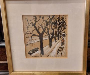 Winterlandschap Jan van Anrooy beschikbaar voor biedingen