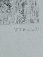 Antieke Staalgravure Rebekka - 1847, Ophalen of Verzenden