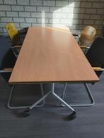 Verrijdbare en Kantelbare klaptafels Kush &Co, Ophalen, 100 tot 150 cm, 50 tot 100 cm, Vijf personen of meer