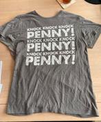 Big Bang Theory Penny T-shirt Maat M, Ophalen of Verzenden, Gedragen, Grijs