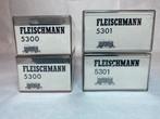 Fleischmann H0 Bagagewagens DB 5300 & 5301, Gelijkstroom, Verzenden, Fleischmann, Wagon