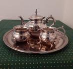 THEE SERVIES verzilverd, Ophalen