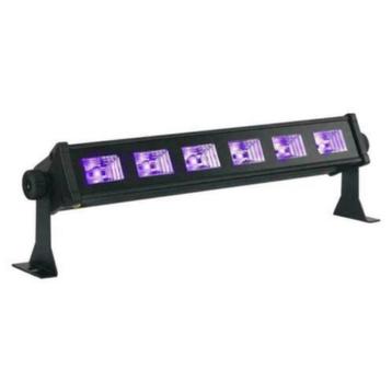 IBIZA LED-UVBAR6 UV-blacklight led balk 6 x 3 Watt beschikbaar voor biedingen