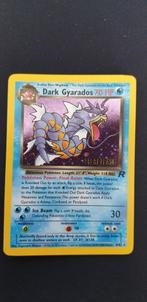 Pokemon promokaart holo Dark Gyarados prerelease stamp, Losse kaart, Zo goed als nieuw, Verzenden