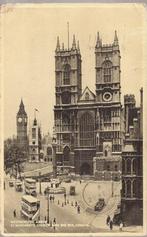 London Westminster Abbey St. Margret's Church Big Ben 1947, Verzamelen, Ansichtkaarten | Buitenland, 1940 tot 1960, Gelopen, Ophalen of Verzenden