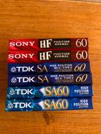 TDK SA60 nieuw, 2 t/m 25 bandjes, Overige genres, Ophalen of Verzenden, Nieuw in verpakking