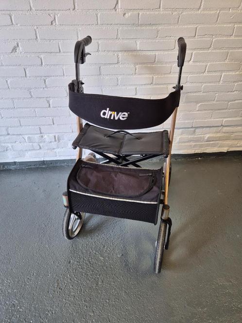 Lichtgewicht Rollator Drive Nitro, Diversen, Rollators, Zo goed als nieuw, Lichtgewicht, Opvouwbaar, Ophalen