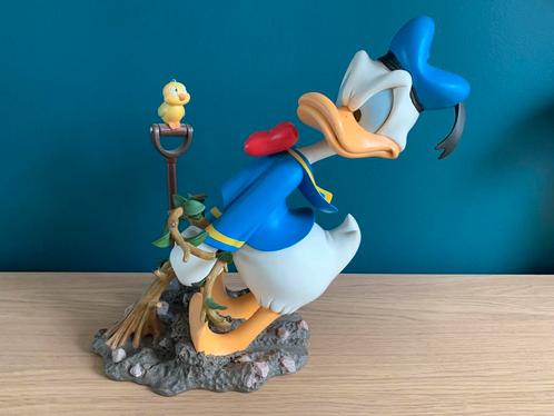 Donald Duck beeld gardening, Verzamelen, Disney, Gebruikt, Beeldje of Figuurtje, Donald Duck, Ophalen