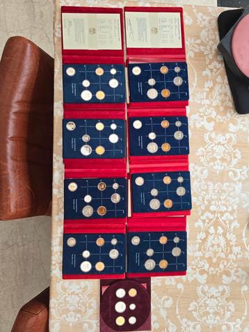 Proof Muntsets Nederland 1988-1997 (excl. 1994, 1996) beschikbaar voor biedingen