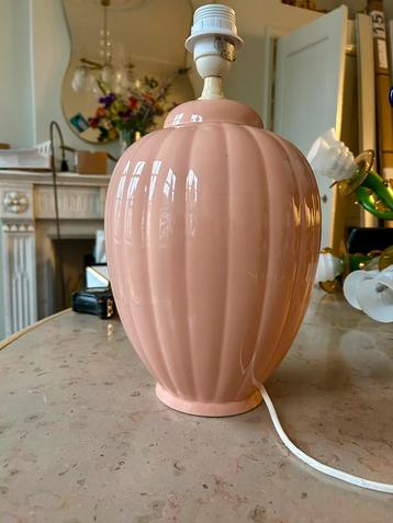 Vintage Italiaanse keramieken tafellamp jaren 80 beschikbaar voor biedingen