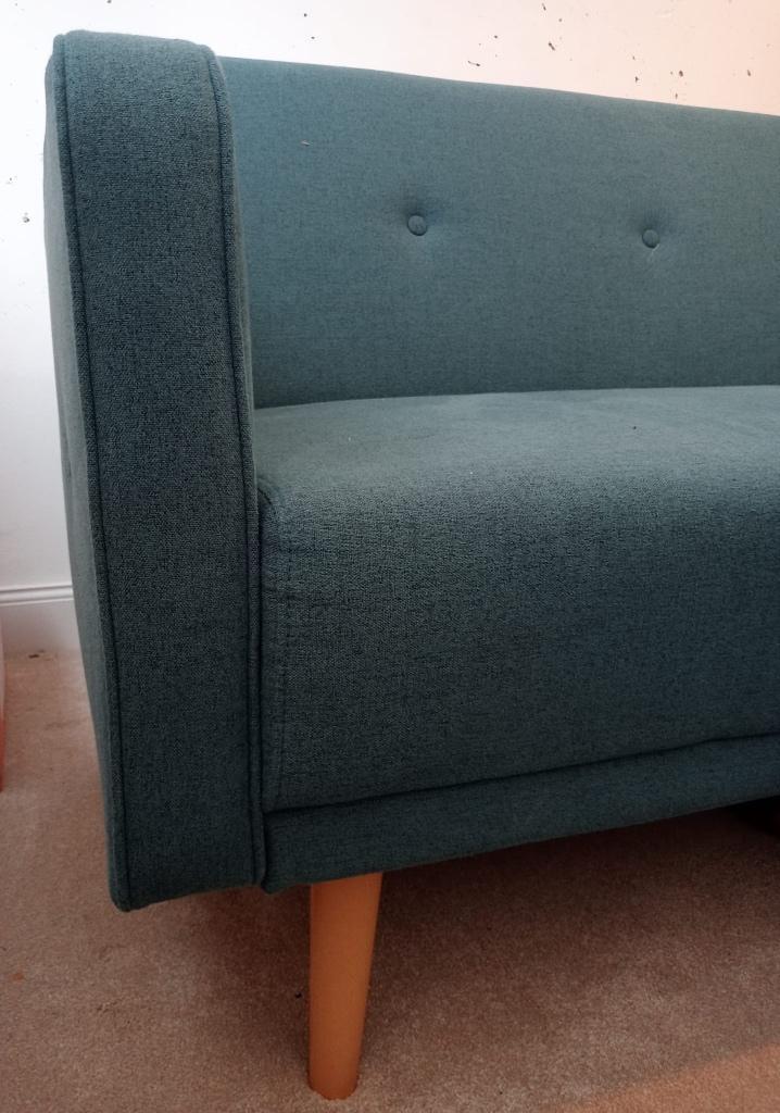 MADE slaapbank / bedbank, Huis en Inrichting, Slaapkamer | Slaapbanken, Gebruikt, 90 cm, 200 cm, Eenpersoons, Overige kleuren