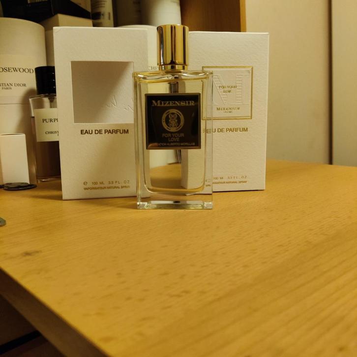 Mizensir For Your Love decant, Sieraden, Tassen en Uiterlijk, Uiterlijk | Parfum, Zo goed als nieuw, Ophalen of Verzenden