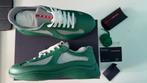 Prada america cup - soft cup- Groen - Maat 44, Overige kleuren, Nieuw, Ophalen of Verzenden, Sneakers of Gympen