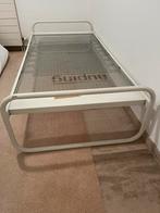 Eenpersoons bed Auping wit, Ophalen, Gebruikt, 90 cm, Eenpersoons