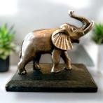 Prachtig verzilverd beeldje van een olifant uit WNF, Ophalen of Verzenden, Zo goed als nieuw, Dier