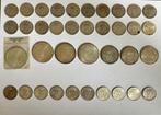 Zilveren munten - Zilveren guldens - Zilveren tientjes, Zilver, 1 gulden, Ophalen of Verzenden, Koningin Juliana