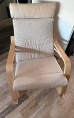 IKEA POÄNG Schommelstoel, Huis en Inrichting, Fauteuils, Ophalen, 75 tot 100 cm, Zo goed als nieuw, 50 tot 75 cm