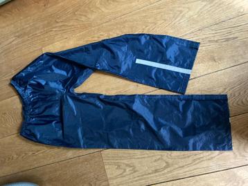 Regenbroek met reflectie, maat 158-164 , zgan  beschikbaar voor biedingen
