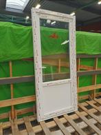 Kunststof Buitendeur 2/3glas  b98 x h215 cm Wit -2420-