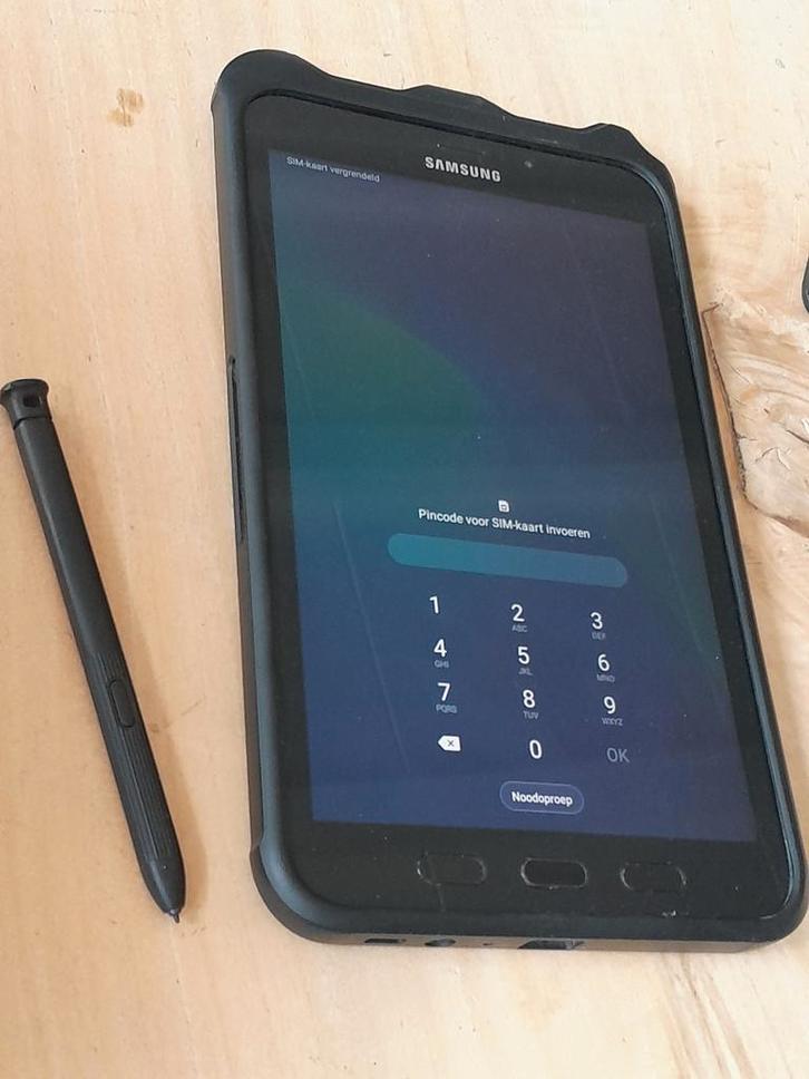 Samsung Galaxy Tab Active 2 - Tablet & Telefoon!, Computers en Software, Android Tablets, Gebruikt, Wi-Fi en Mobiel internet, 8 inch