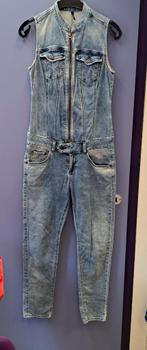 LTB Denim Jumpsuit maat S met rits (met stretch) artnr 48877, Kleding | Dames, Jumpsuits, LTB, Blauw, ., Ophalen of Verzenden