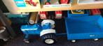 Ford 8600 MET KAR 1:12 - Metalen tractor, Hobby en Vrije tijd, Modelauto's | 1:32, Ophalen of Verzenden, Gebruikt, Tractor of Landbouw