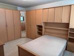 Hoek complete slaapkamer incl kast , Bed en matras te koop, Ophalen, Gebruikt, Tweepersoons