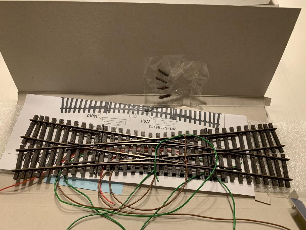 Tillig H0-ELITE 85395 Enkele kruiswissel, Overige merken, Gelijkstroom, Rails, Ophalen of Verzenden