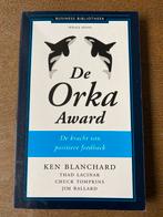 De Orka Award - Ken Blanchard, Boeken, Ophalen of Verzenden, Zo goed als nieuw
