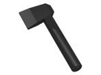Lego Black Minifigure, Utensil Axe, Ophalen of Verzenden, Gebruikt, Losse stenen, Lego
